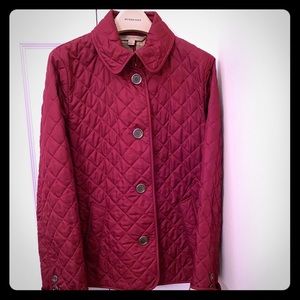 Burberry quilted jacket